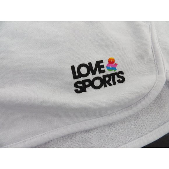 Women's Love & Sports Sweat Shorts XXXL (22) NWT - Picture 3 of 5